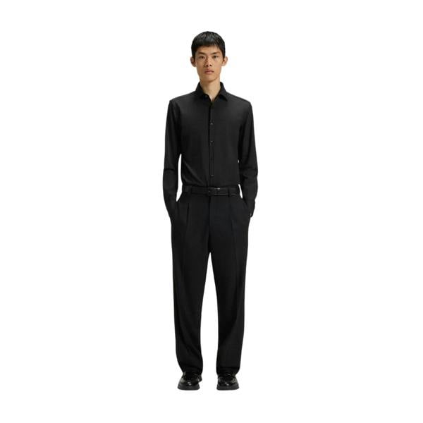 Hugo Mens Kenno Slim Shirt - Black - 