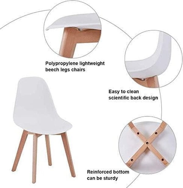 Kosy Koala Dining Table Set with 4 Chairs Dining Room and Kitchen table set of 4