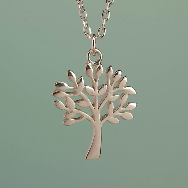 Tree of Life Necklace - Sterling Silver - MYLEE London