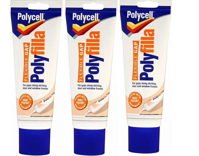 Polycell Flexible Gap Polyfilla Ready Mixed Tube 330GM