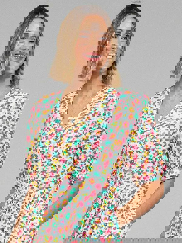 Kite Womens Organic Worgret Muslin Dress Wild And Free