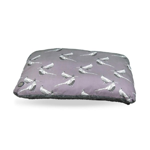 Snug and Cosy Pets Pheasant Heather Print Lounger