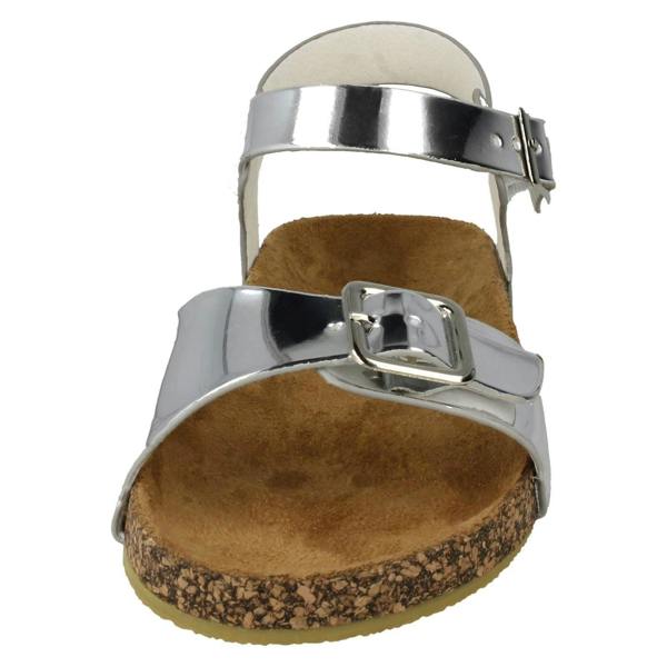 Spot On Girls Spot On Flat Buckle Strap Sandals