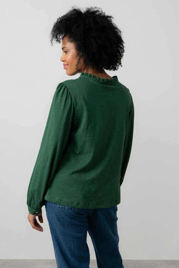 Lily & Me Luna Organic Cotton Pine Green