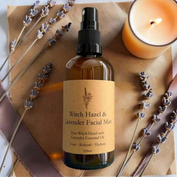 lavender and witch hazel facial mist