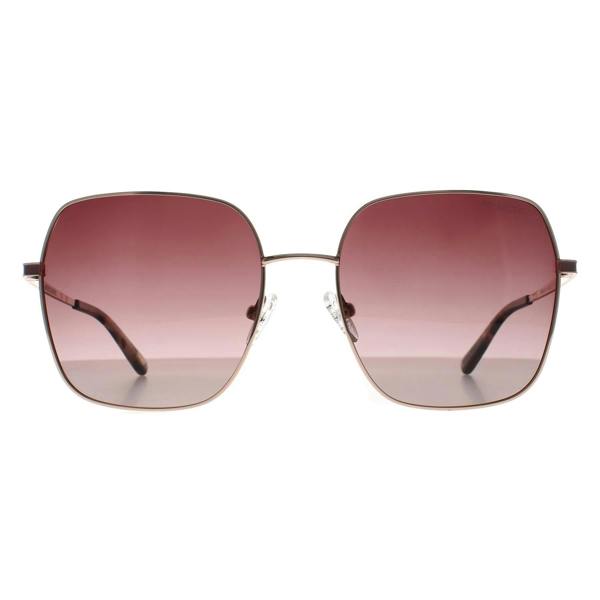 Skechers Sunglasses SE6266 28H Rose Gold Brown Gradient Polarized
