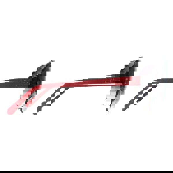 Guess Sunglasses GF0148 02B Black and Red Smoke Gradient