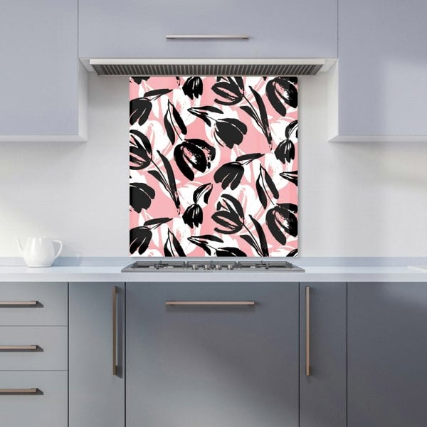 Warren Reed - Designer Nature Flat Spring Flower Motif Kitchen Splashback