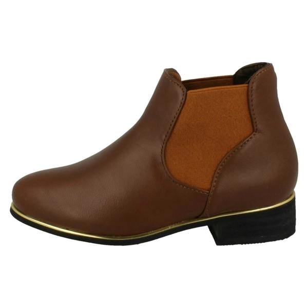 Spot On Girls Spot On Casual Mid Heel Ankle Boots