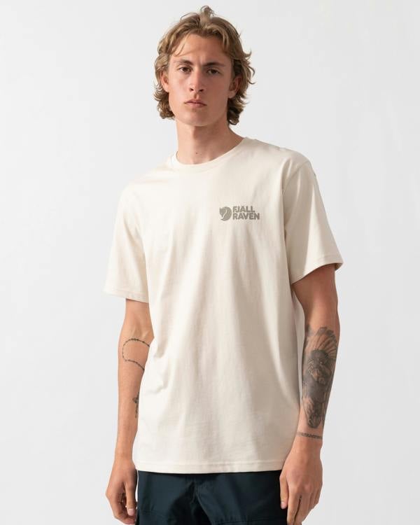 Fjallraven Heavy Classic Mens T-Shirt - Chalk White 113