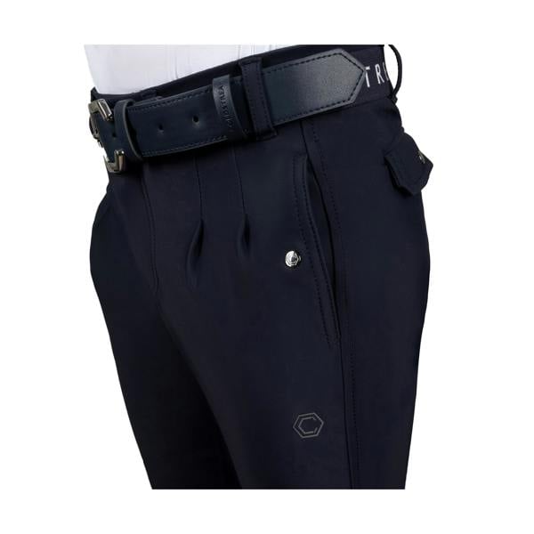 Coldstream Next Generation Ettrick Logo Elasticated Belt - Navy - 