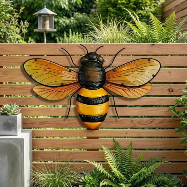 Garden Greatness Bumble Bee Nature Garden Wall Art