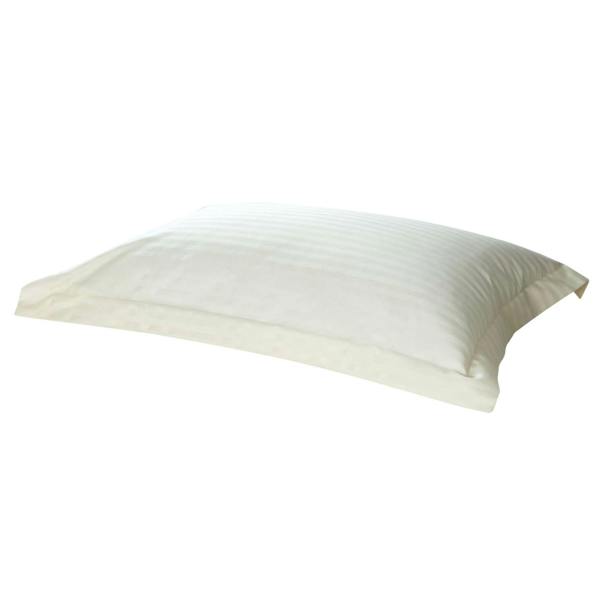 Belledorm 540 Thread Count Satin Stripe Oxford Pillowcase - Ivory - 