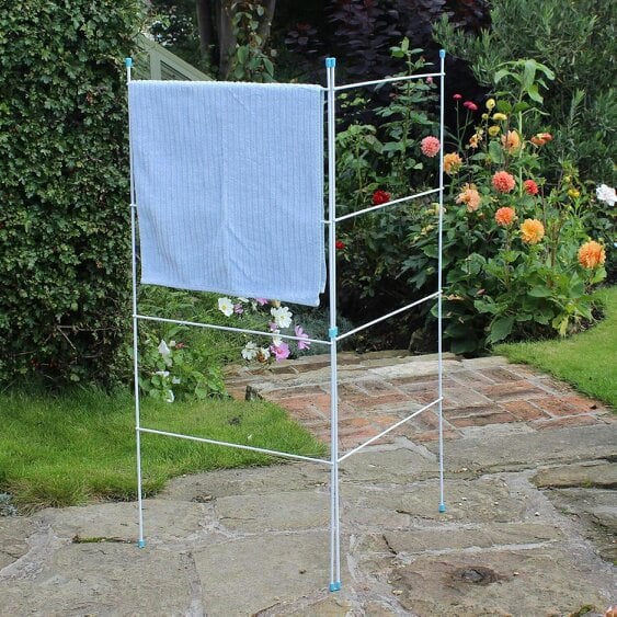 2-Fold Clothes Drying Rack Airer 4M Space Non-Slip