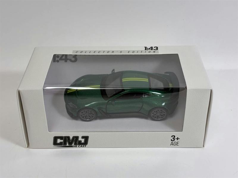 MCSlots Aston Martin V12 Green 1:43 Scale CMJ Diecast DC143AMV12GN