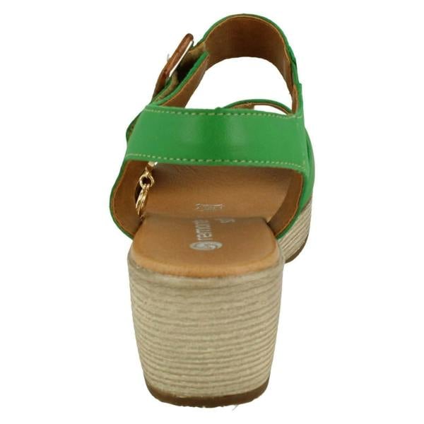 Rieker Ladies Remonte Adjustable Sandals With A 5 cm Block Heel D0N52