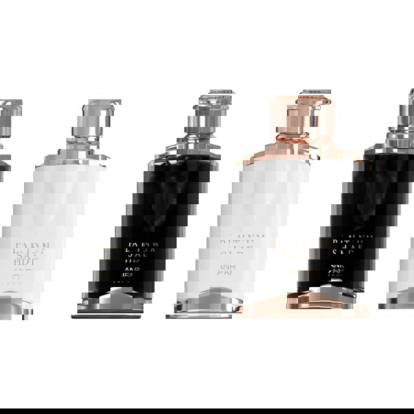 Anfar Platinum Shade Pour Femme 100ml EDP beside mens edition