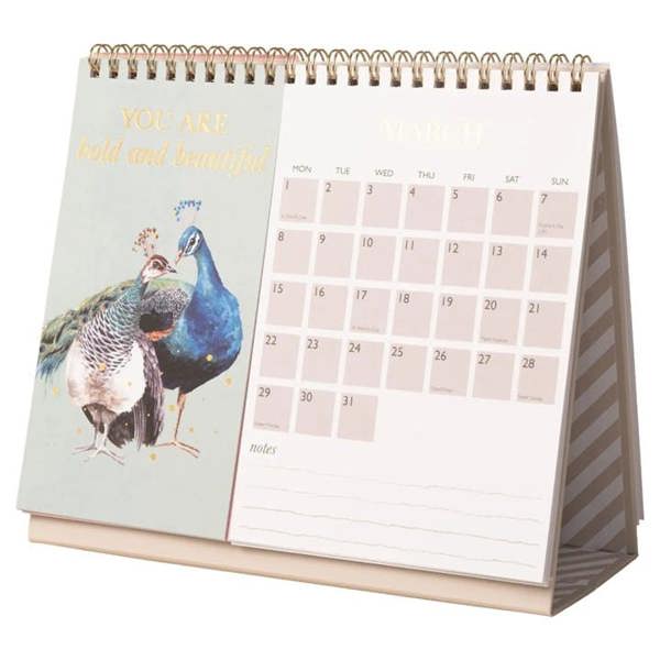 Wrendale Designs, Hello Easel Desk Calendar 2027, Desk Calendars, Month To View, Animals, Gift