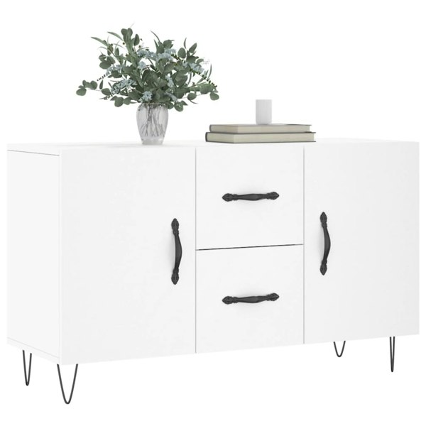 Berkfield Sideboard White 100x36x60 cm Engineered Wood
