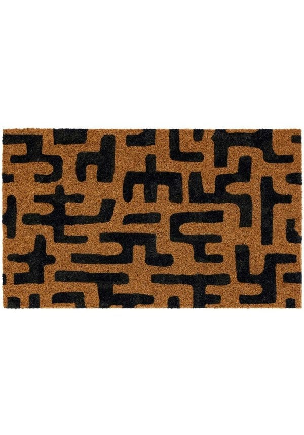 The Rugs Quality Eco-Friendly Coir Doormat 45x75cm Stylish