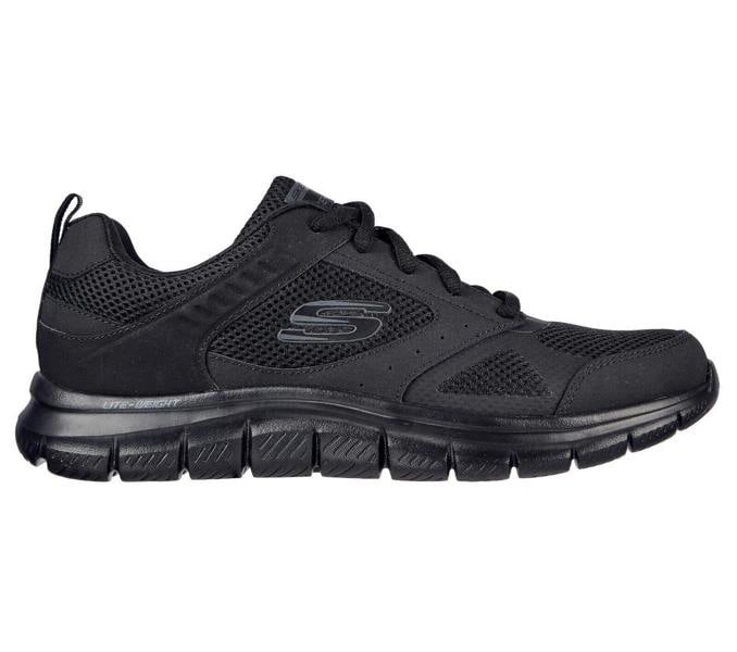 Skechers Track Syntac Mens Sports Gym Walking Lace Up Trainers
