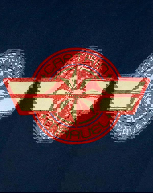 Marvel Womens Blue Captain Marvel Hoodie