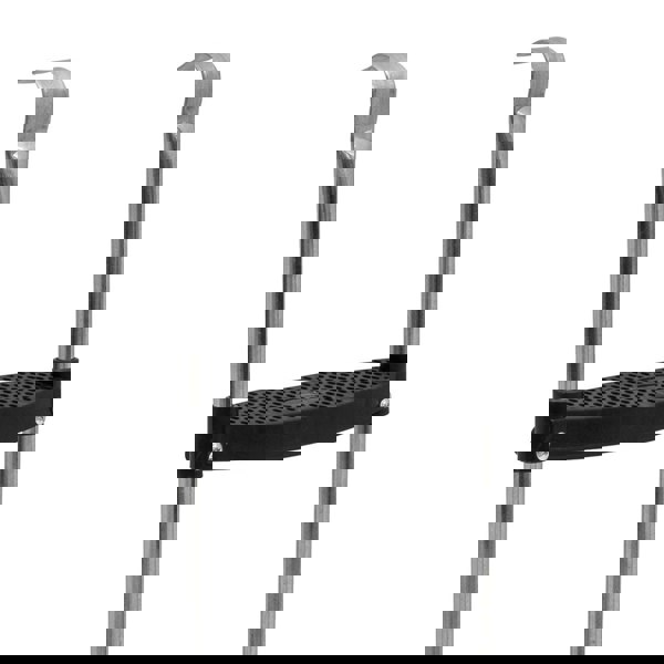 96cm Height 3 Tread Trampoline Ladder Steps - Frame Hanging Wide Grip Step 150KG - LoopsDirect