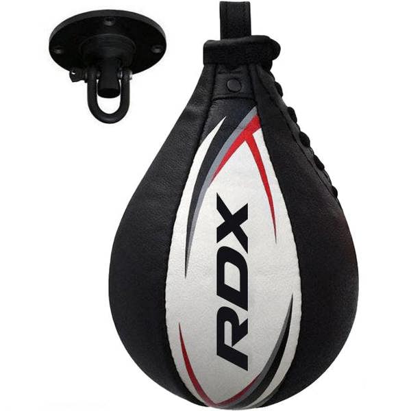 RDX Sports 2PC SPEED BALL LEATHER MULTI WHITE/RED