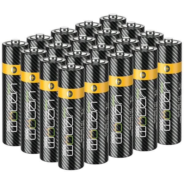 Venom Rechargeable AA Batteries (20-Pack)
