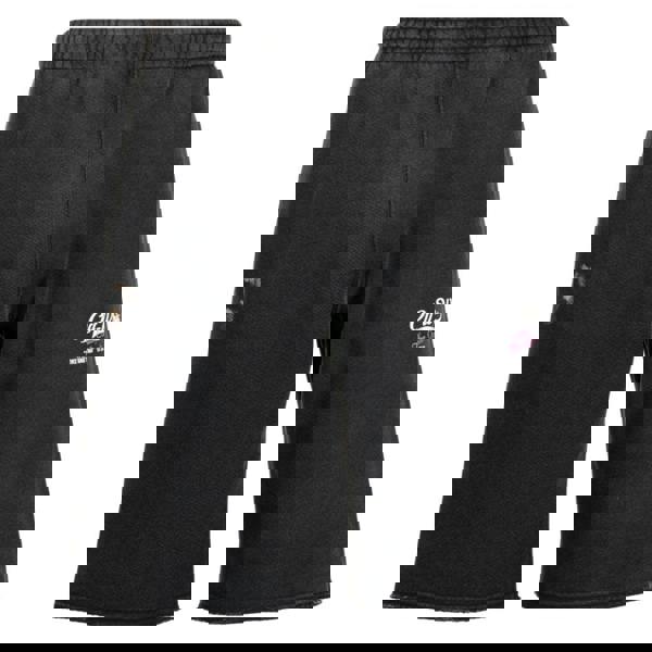 Off-White Unisex Adult Wave Off Sweat Shorts - Black