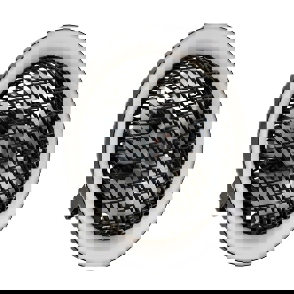 Black Rechargeable 3 Speed Desk Fan with LED Dimmable Ring Light Image 8