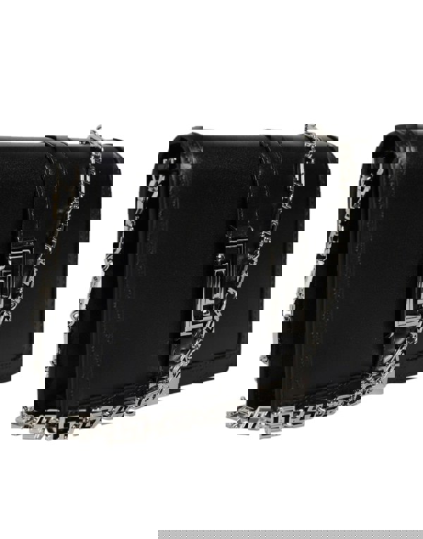 Chain Strap Leather Crossbody