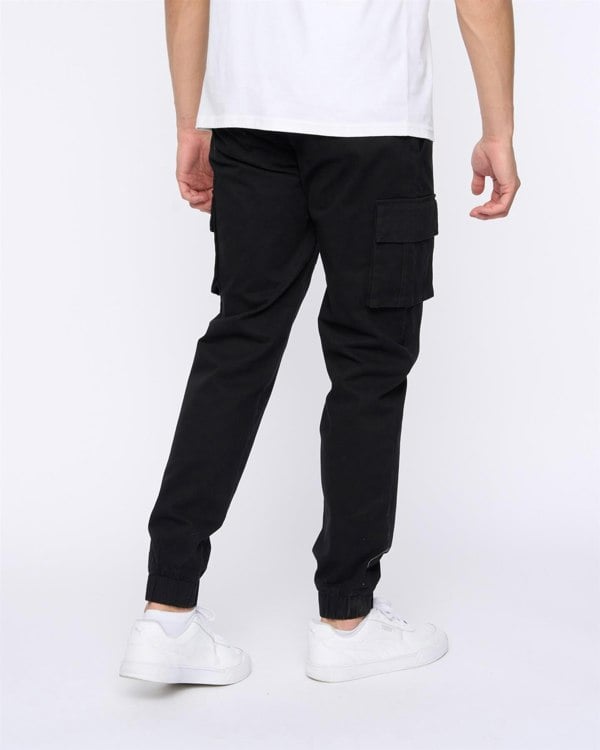 Duck and Cover Chemmer Woven Jog Pants - Black