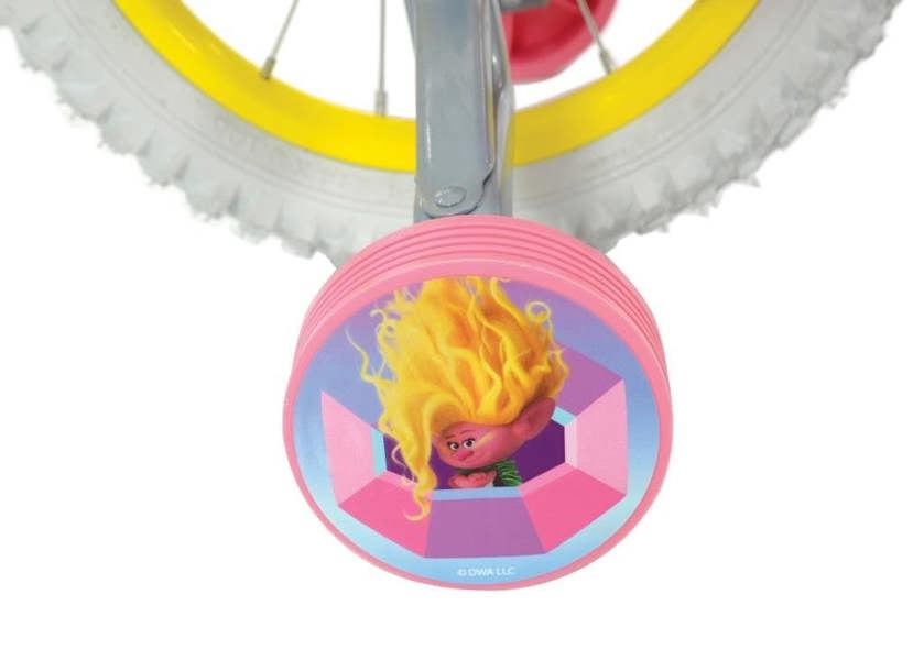 Trolls 14" Wheel Kids Bike - Pink