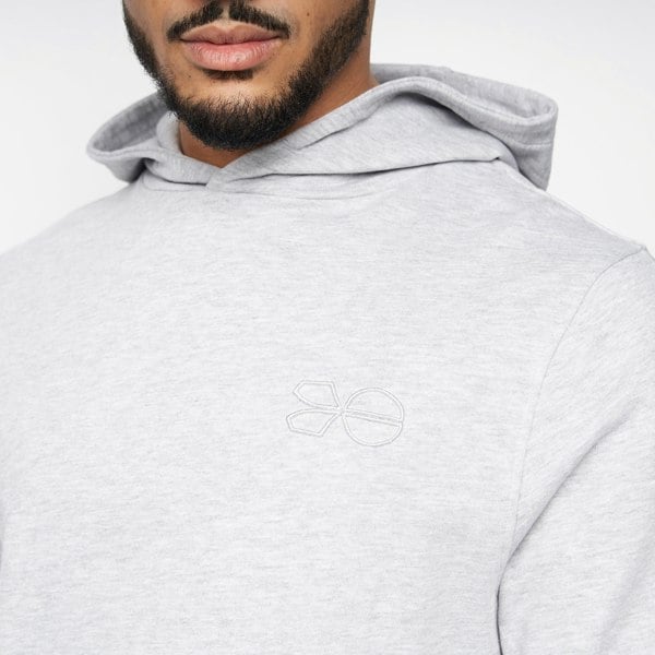 Crosshatch Emmon Hoodie/Jogger Set Grey Marl