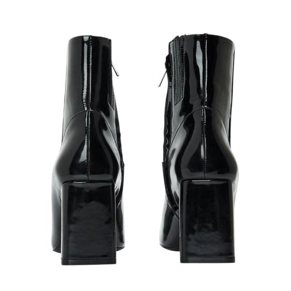 Diesel Womens/Ladies Millenia Block Heel Ankle Boots - Black - 