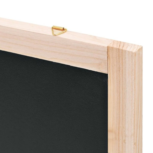 Berkfield Wall-Mounted Blackboard Cedar Wood 40x60 cm