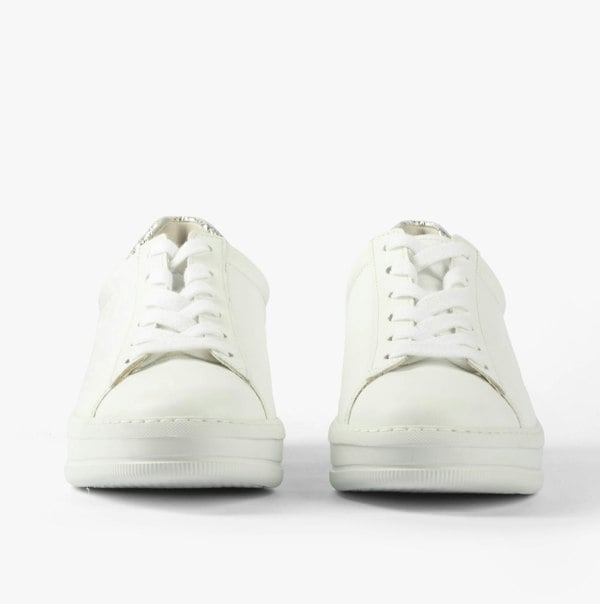 Gabor KEYSTONE Womens Trainers White/Pewter/Silver