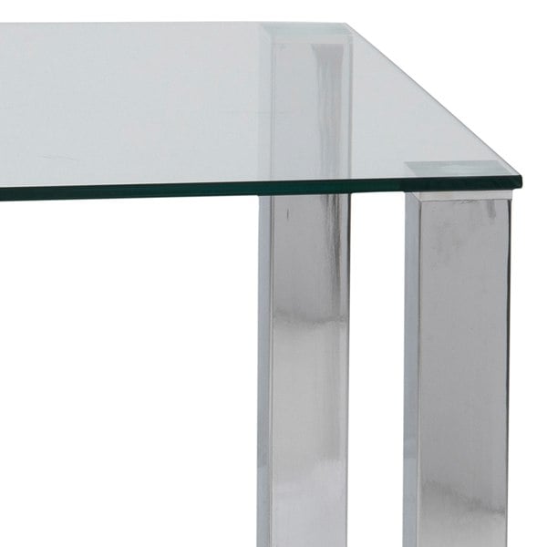 Furniture To Go Kante Dining Table with Glass Top