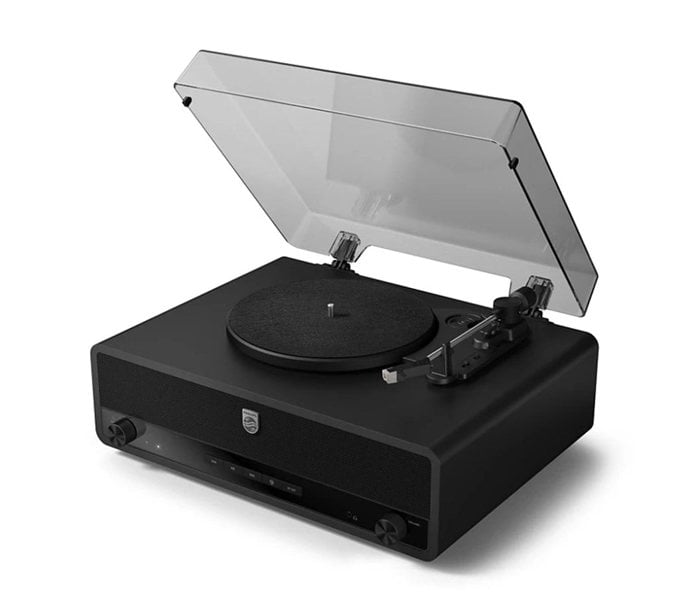 Philips TAV3000 'The Stevie' Century Bluetooth Turntable – Free Gift RRP £20!