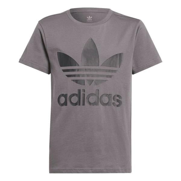 Adidas Childrens/Kids Originals Trefoil T-Shirt - Grey - 