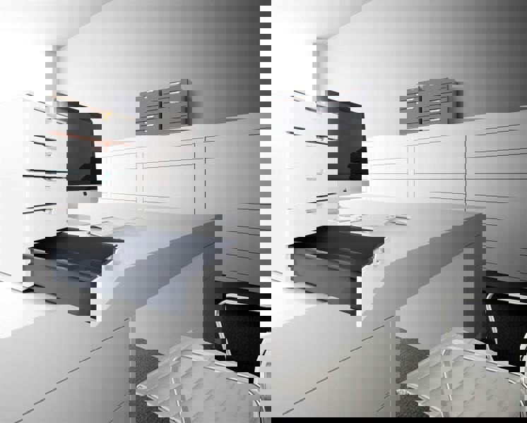 Durable VARICOLOR MIX Desktop Organiser 5 Drawer Colour Coded Storage | A4+