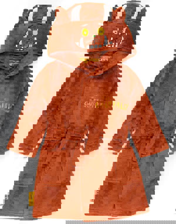 Gruffalo & Friends Boys Brown The Gruffalo Bathrobe