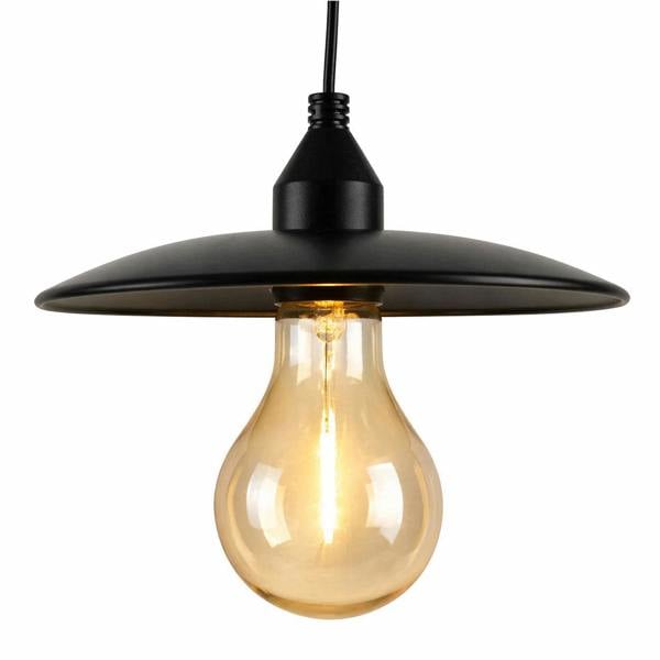 Gardenwize Timeless Hanging Solar Lamp – Vintage Style Outdoor Lantern with Warm White LED Filament