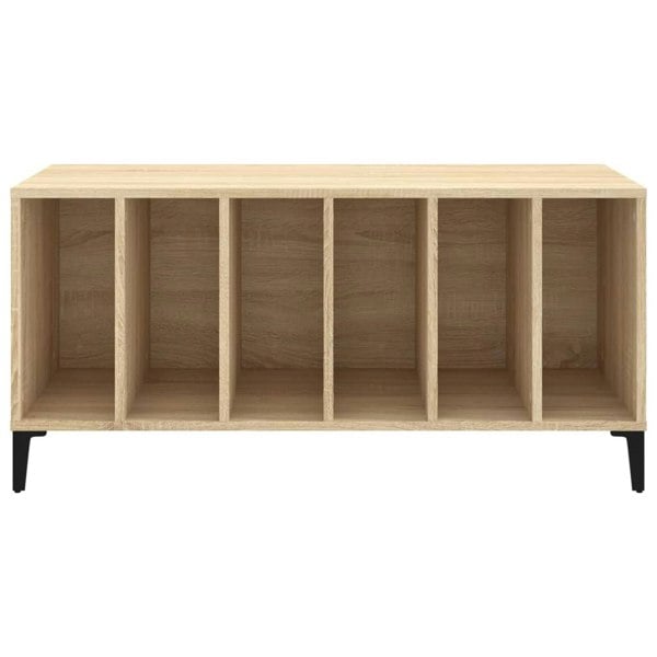 Berkfield Record Cabinet Sonoma Oak 100x38x48 cm Engineered Wood