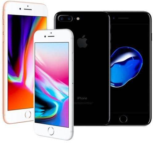 Iphone 8 Plus Protector, Tempered Glass Protective Films Invisible Transparent Clear Protection Display Shield for Iphone 8 Plus