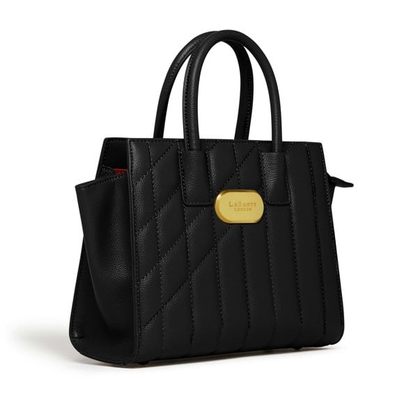 LaBante London Mini Demi Tote Bag in Black