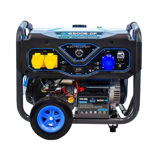Equip2clean Gorilla Power 6500W Dual-Fuel Generator with Electric Start - GP6500E-DF  – High Performance & Versatile Power