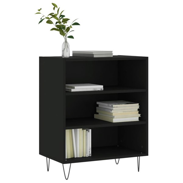 Berkfield Sideboard Black 57x35x70 cm Engineered Wood