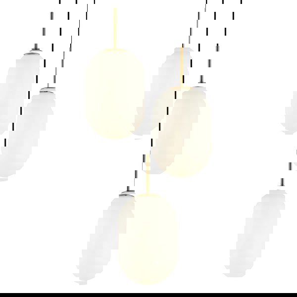 Milagro Pendant Light Alias Gold 3xE14 Circle